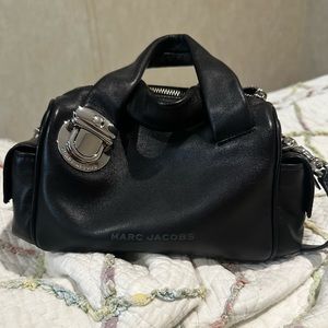 Marc Jacobs mini leather duffel bag